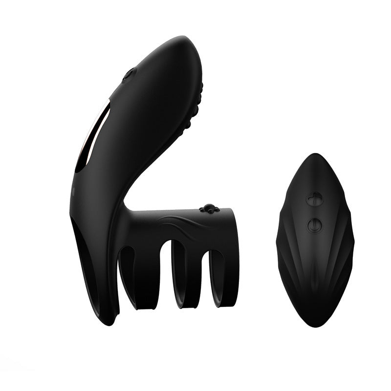 Lock Ring Usb Charging Vibration Wireless Remote Control Vibrating Rod