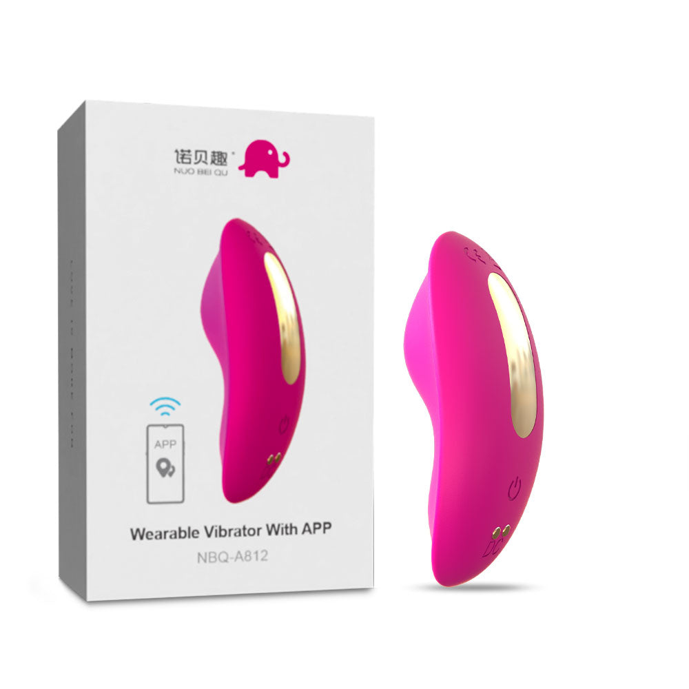 Silicone Remote Wearable Clitoral Vibrator