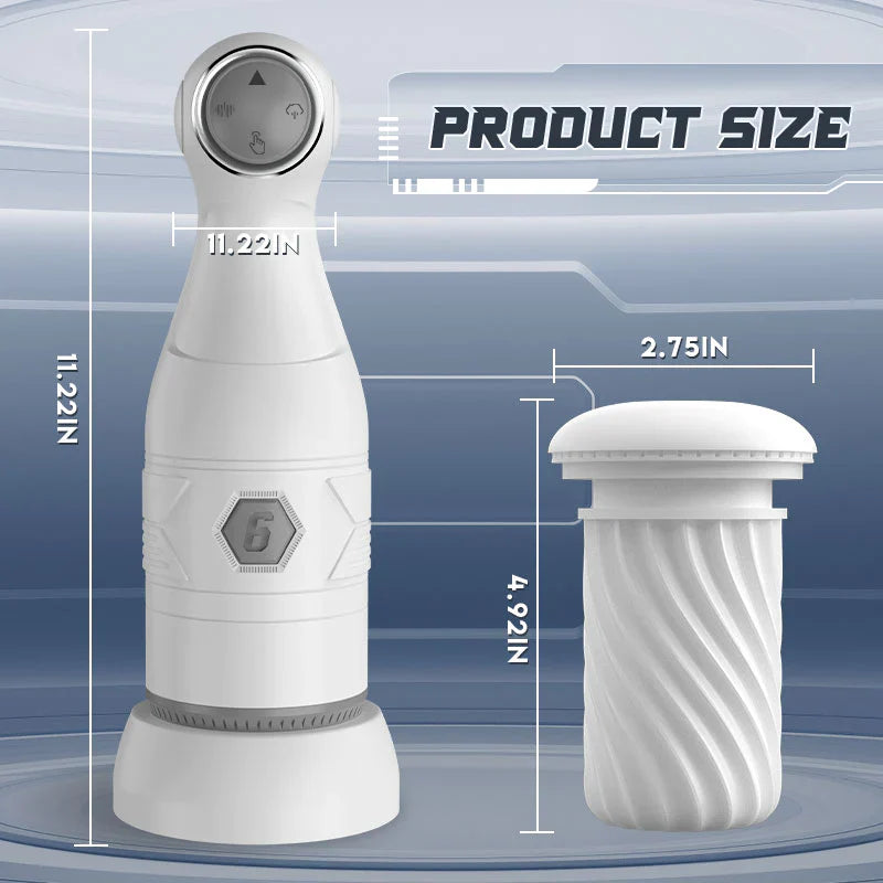 NO.6 Sucking & Vibrating Technology Masturbation Cup