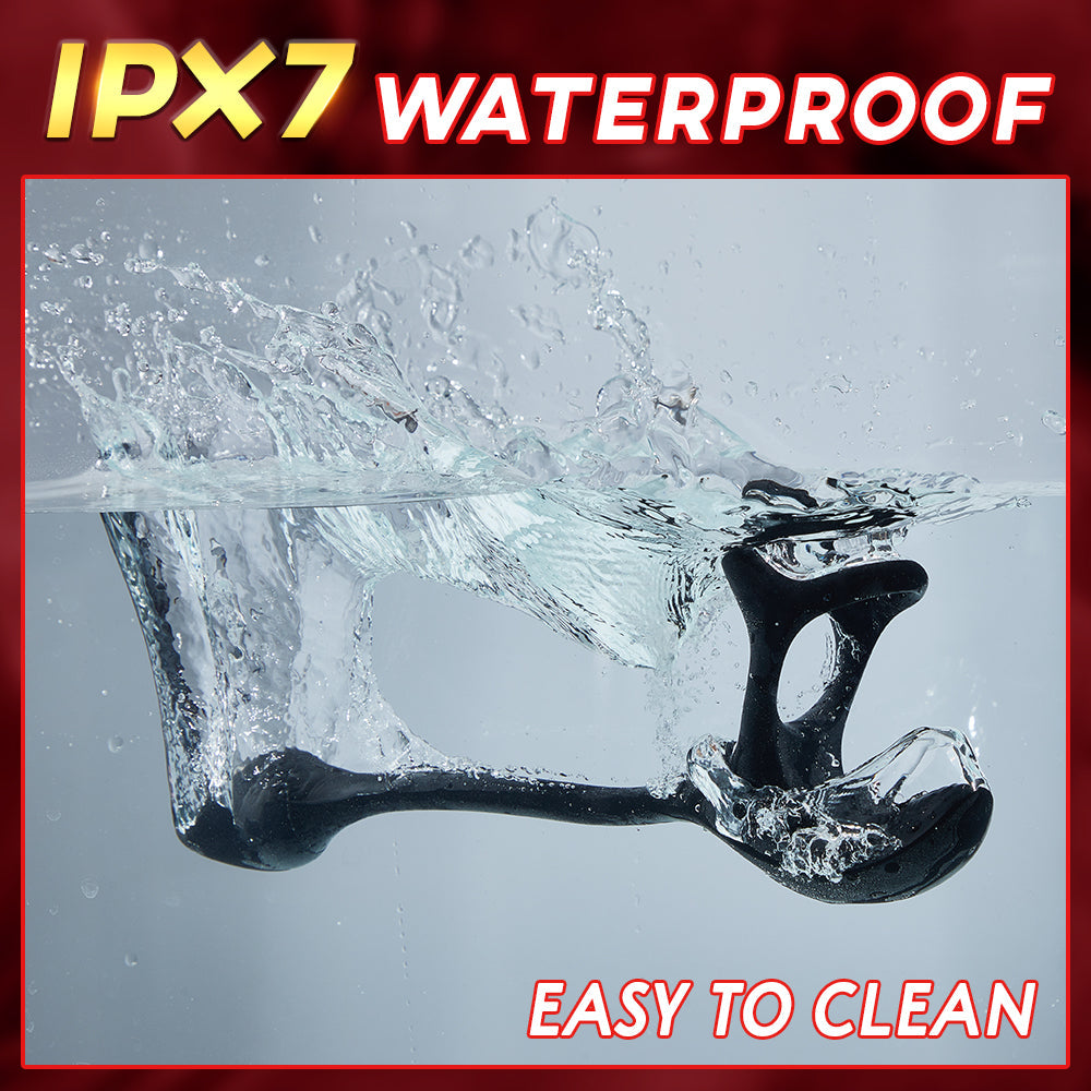 Zenith - Spherical Vibrating Anal Plug with Penis Rings