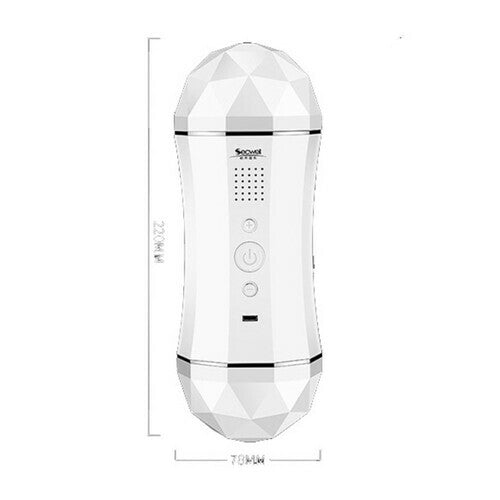 Secwell 2020 New Dual Head Male Masturbation Cup