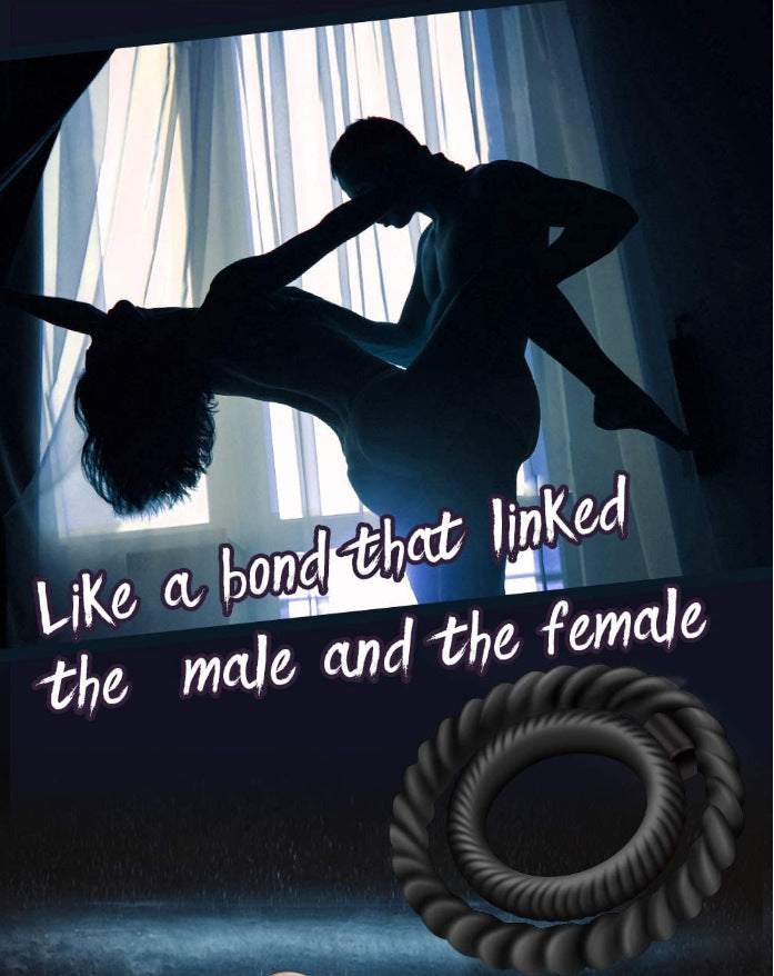 Silicone Dual Penis Ring, Premium Stretchy Longer Harder Stronger Erec