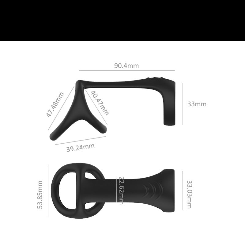 Manufacturer Wholesales Penis Ring, Three Ring Sperm Locking Ring, Del