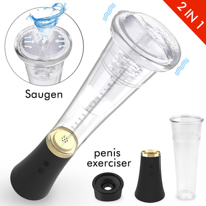 Male Masturbation Cup, Penis Extender, Vacuum Pump