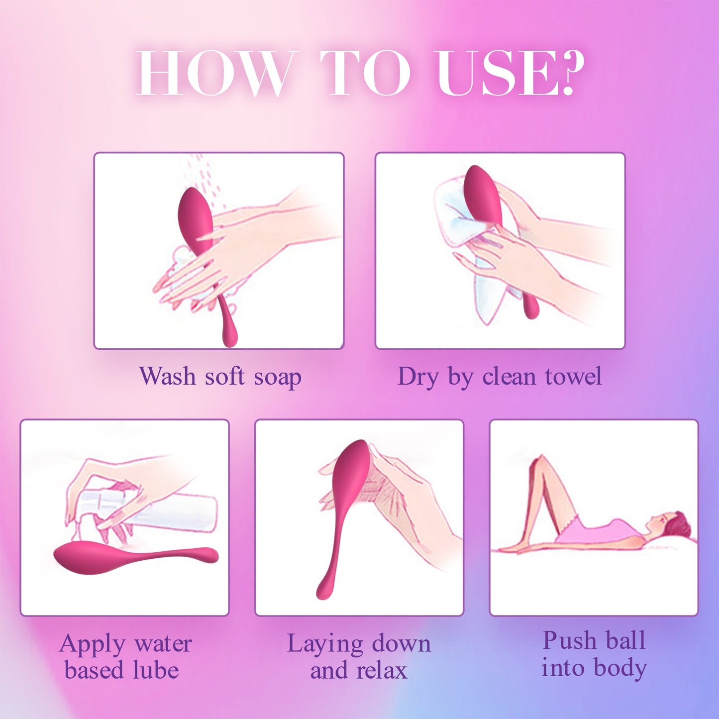 Silky-Smooth Silicone Head Vibrating Egg with Remote Control