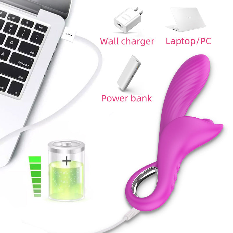 Sucking Vibrator Stimulation Silicone Massage Stick