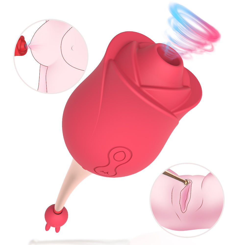 Rose Sucking Vibrator For Women