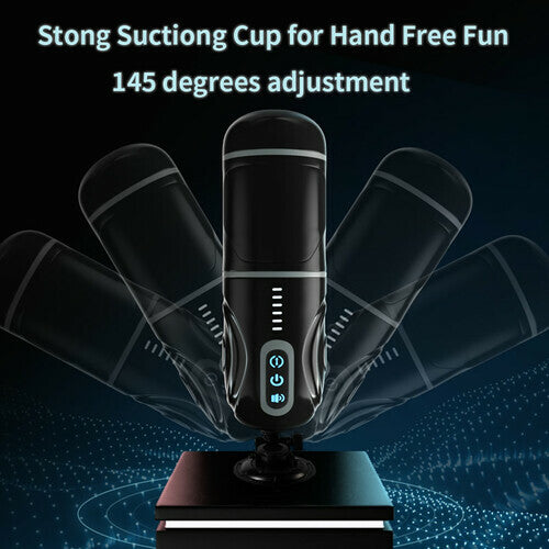 Ultra-Technical Hands-free 7 Telescopic Rotation Modes Male Masturbator Cup