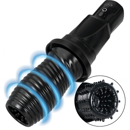 Free ACMEJOY-360°  Wrapped 7 Rotating Vibrating Handheld Electric Masturbator