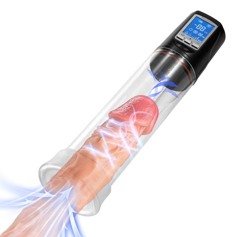 Strom Automatic 2 Suction Modes Vacuum Penis Pump LCD