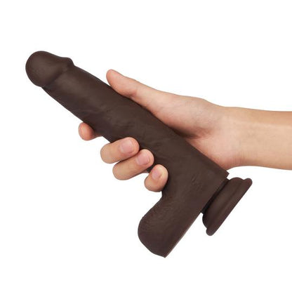 8.7-Inch Dark-Brown Remote Control Multifunctional Dildo