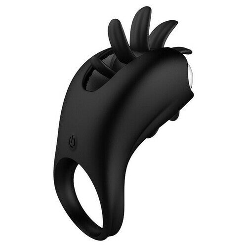 حلقة قضيب سيليكون ناعمة قابلة للدوران بعشر سرعات