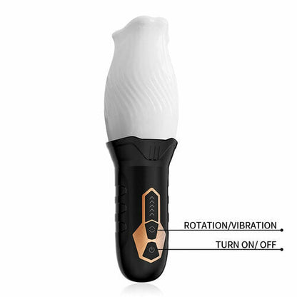 TORNADO 10 Vibration 5 Rotation Better Wrapping Male Masturbation