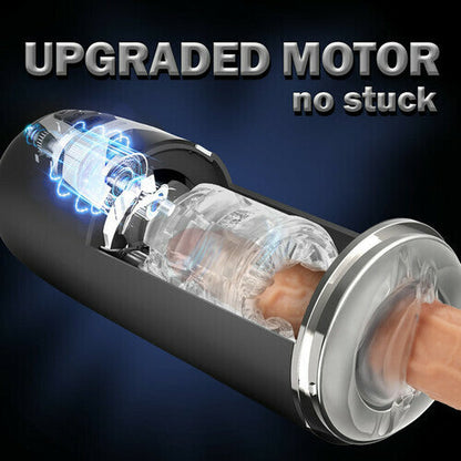 Warriors Series Thrusting Swirling Automatic Masturbator