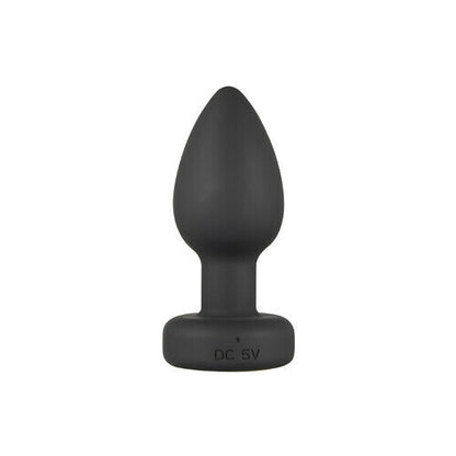 Acmejoy Remote Control Vibrating Training Anal Plug with Flashing Light Base