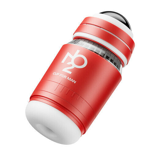 AcmeJoy Dual-ended Manual  Rotating Masturbator Male Pressing Vibration Sex Toys