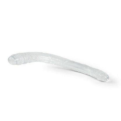 LELE Transparent Double-ended Manual Dildo 14.76 Inch