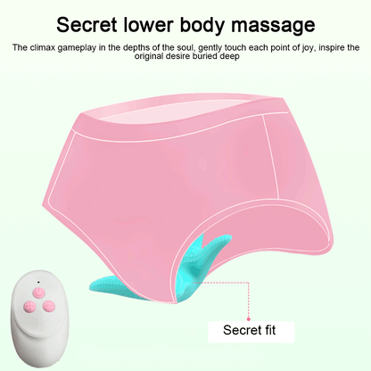 Invisible Wearable Panties Vibrator Portable Clitoral Stimulator With Wireless Remote Control