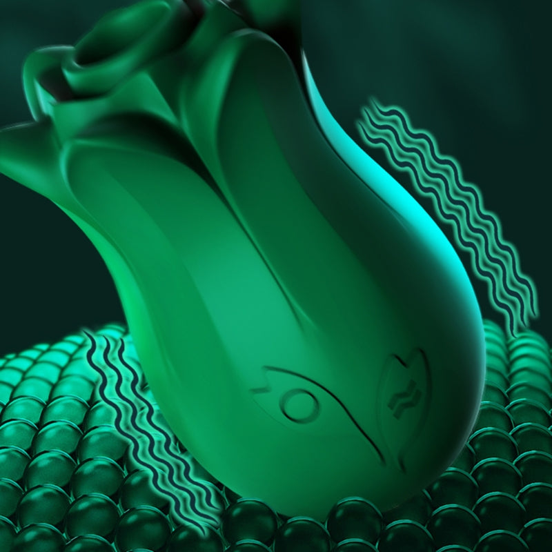 Rechargeable 4 Modes Rose Stimulator