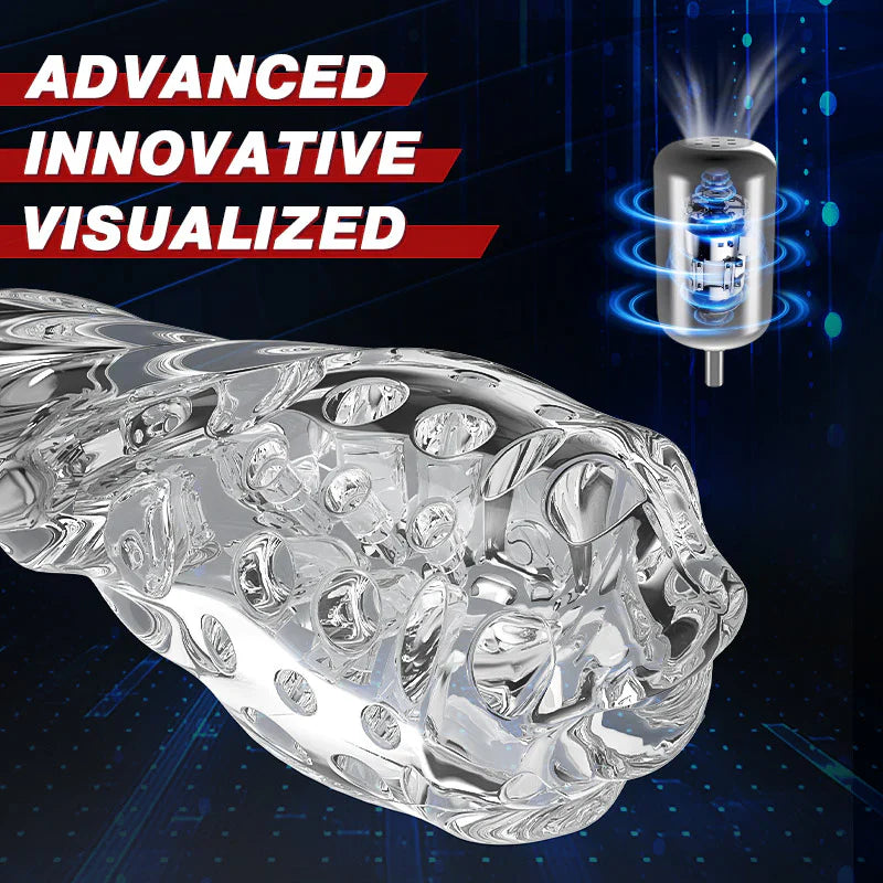 Trouble-Free 5 Suction 10Vibration Blowjob Masturbation Cup