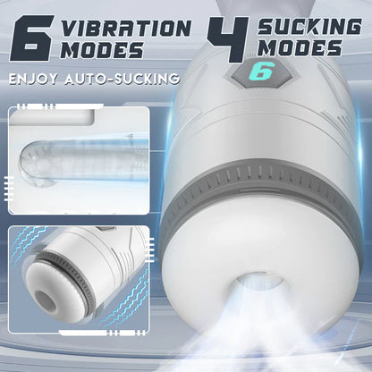 NO.6 Sucking & Vibrating Technology Masturbation Cup
