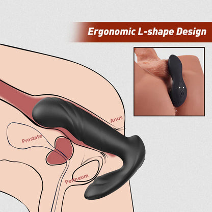 Dark Knight 10 vibrations 10 pulses Prostate Massager