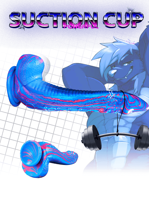 Realistic Silicone Colorful Monster Dildo MARS