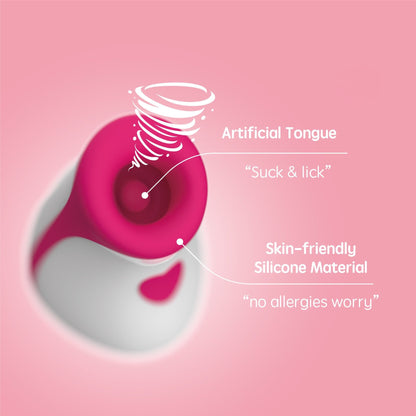 Clit Sucking Vibrator 8 Speed Vibrating Sucker Oral Suction Nipple Clitoris Stimulator