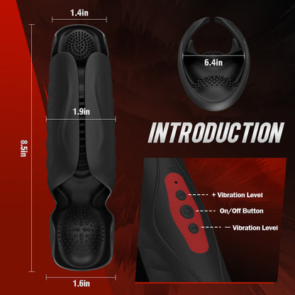 Thrive -  Upgraded 10 Pulse Vibrating Fully Wrapped Glans Trainer