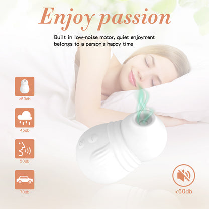 Snowman Sucking Egg Jumping Vibration Stimulation Massager