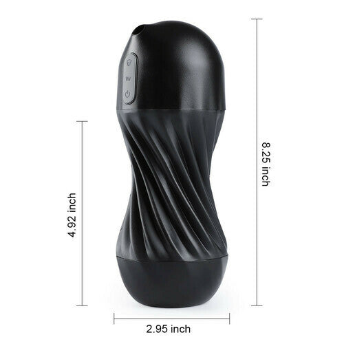 Cock Ring Attached Wriggling Suction Auto Masturbator