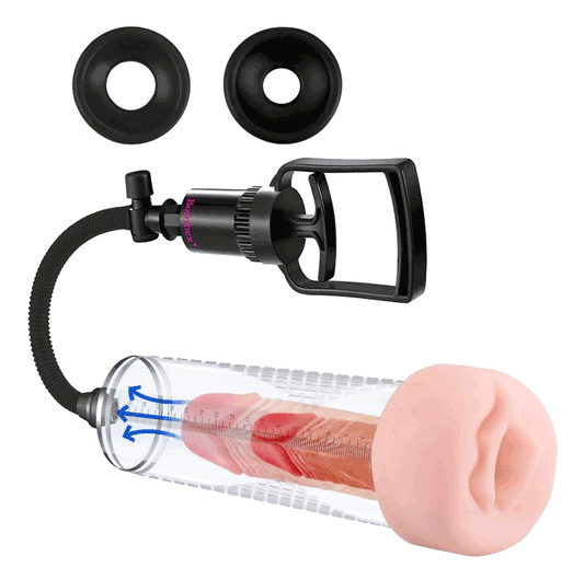 Vacuum Penis Pump ,Penis Massage & Stimulation Device with Male Stroker