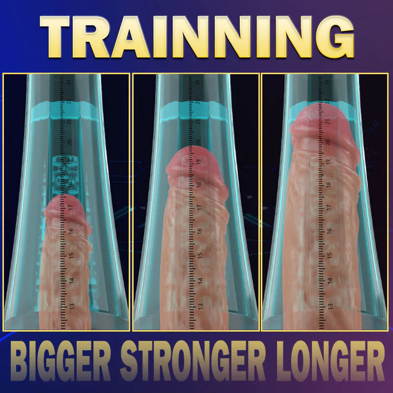 KAI 3 Sucking Transparent Vacuum Penis Pump