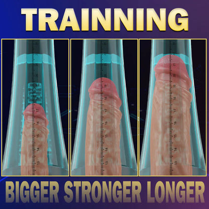 KAI 3 Sucking Transparent Vacuum Penis Pump