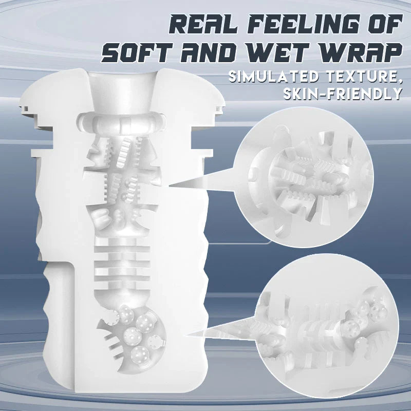 NO.6 Sucking & Vibrating Technology Masturbation Cup