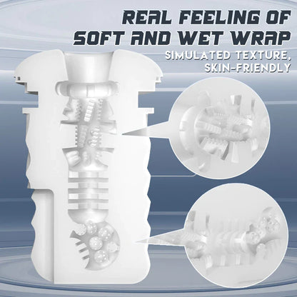 NO.6 Sucking & Vibrating Technology Masturbation Cup