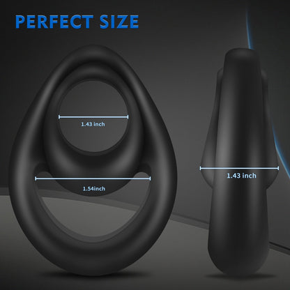 ALLOVER Silicone Versatile Erection Enhancing Penis Ring
