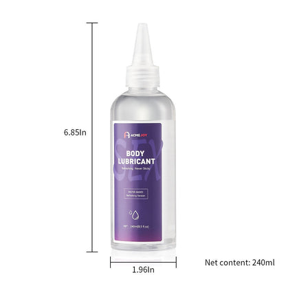 ACMEJOY 8.5oz Water-based Lubricant for Body & Toys