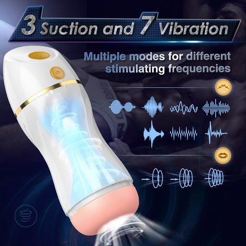 Lion - Electric Blow Job Toy With 3 Suction Modes