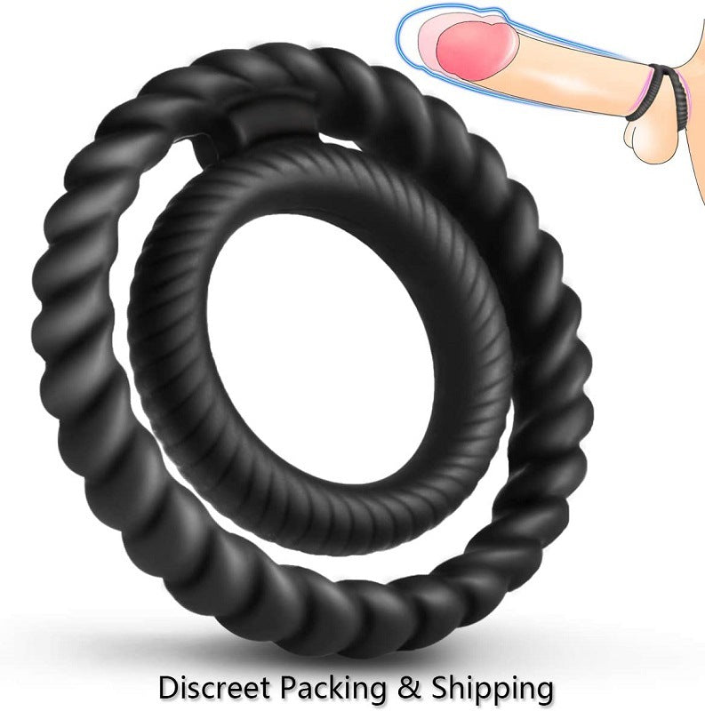 Silicone Dual Penis Ring