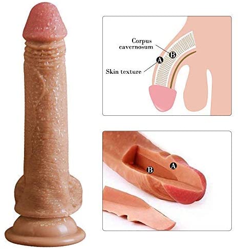 Realistic Dildo With Strong Suction Cup