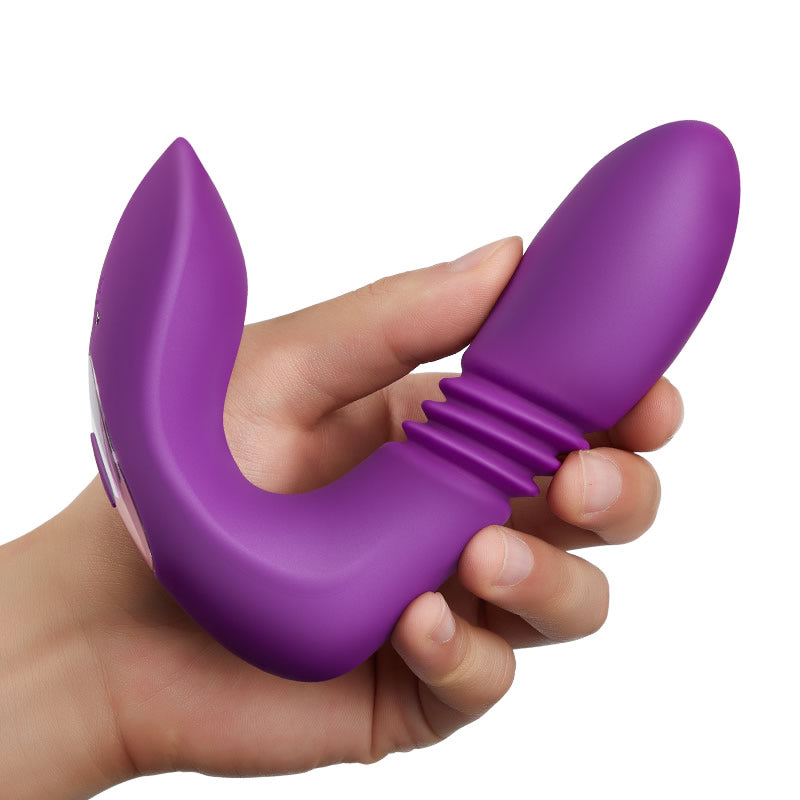 Asisa - Super Powerful 12 Vibrating 3 Thrusting Stimulator