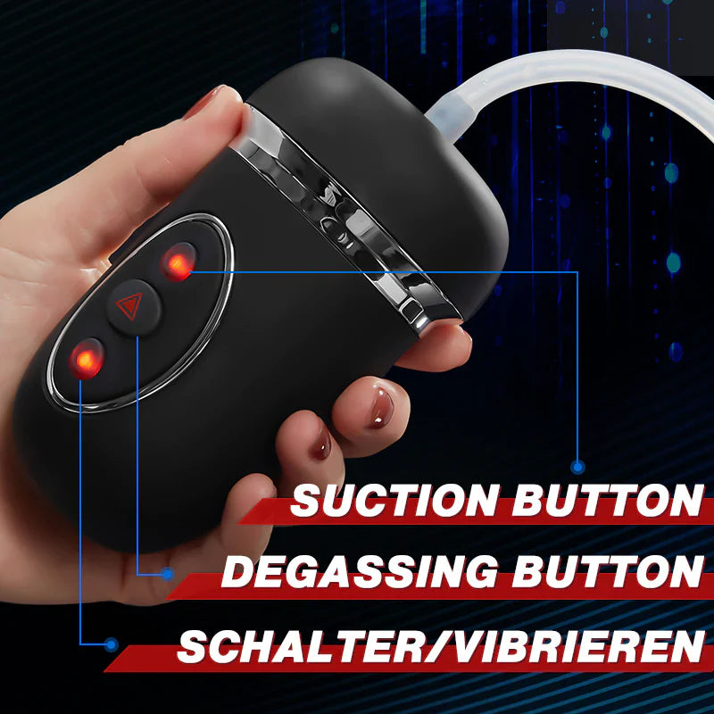 Trouble-Free 5 Suction 10Vibration Blowjob Masturbation Cup