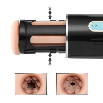 Magic Automatic Squeezing Thrusting Deep Throat Masturbation Cup