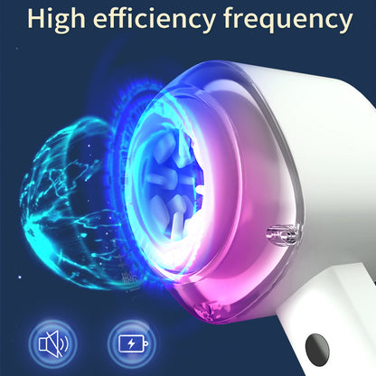 Pearlsvibe - Hair Dryer Men's Vibration Exercise Aircraft Cup Silicone Masturbator Glans Penis Trainer