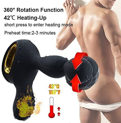 Wireless Heating Prostate Massager Anal Sex Toy