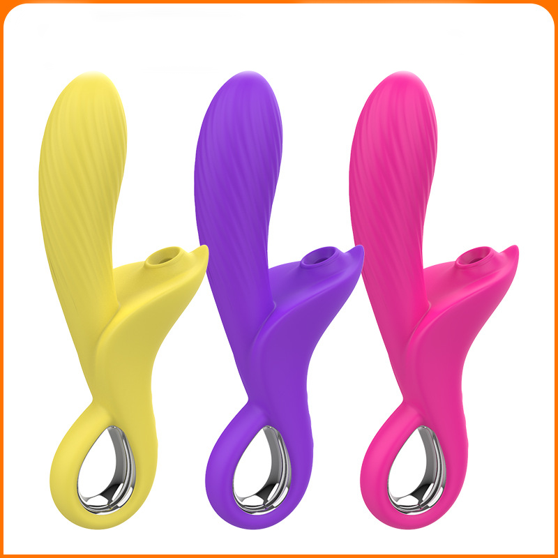 Sucking Vibrator Stimulation Silicone Massage Stick