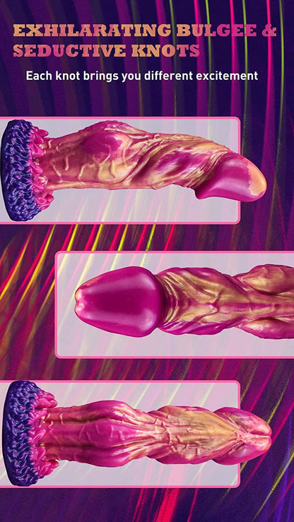 Fantasy Dildo Realistic Dildo- Titan-Golden