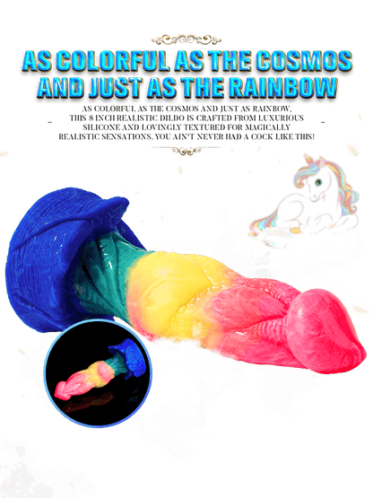 Huge Colorful Realistic Waterproof Dildo URANUS