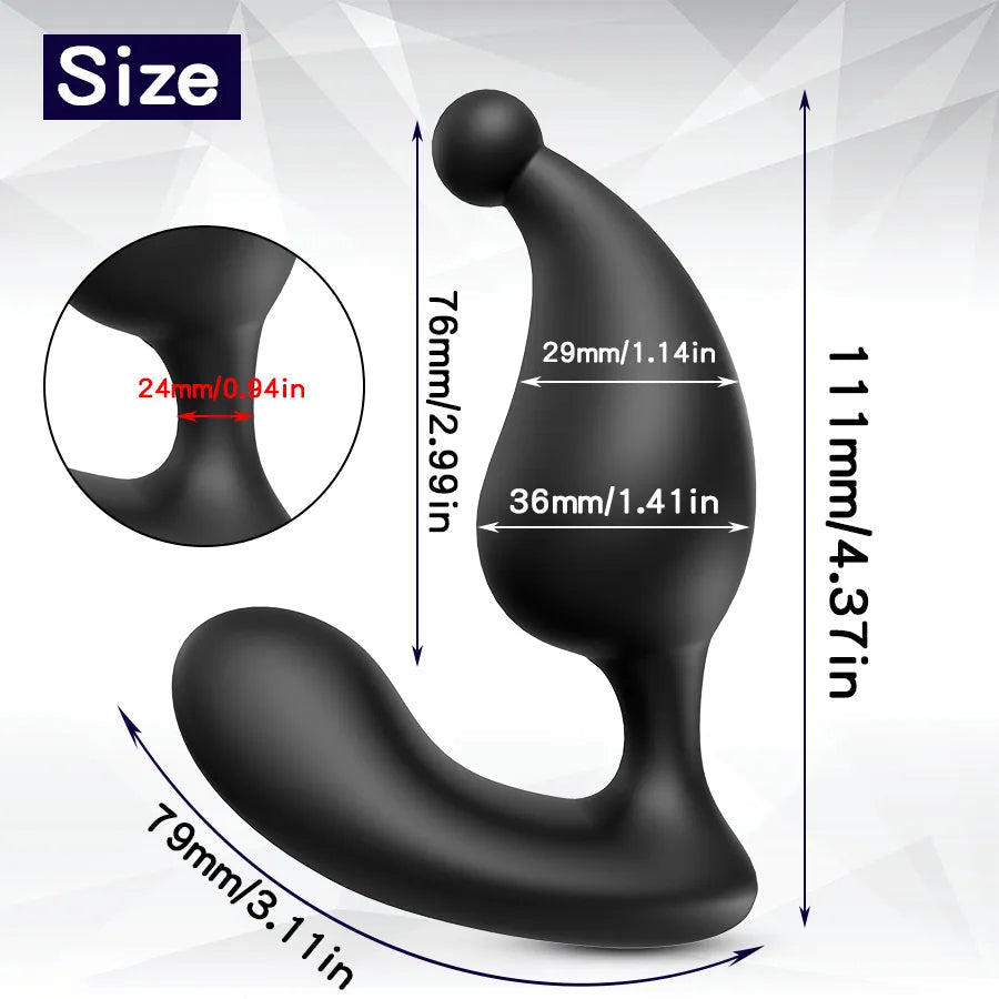 New Male Prostate Massage Wireless Control